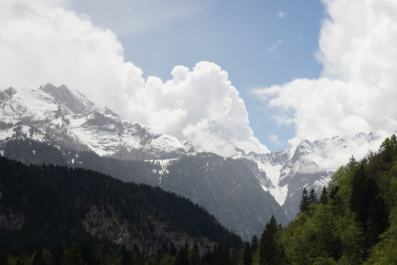 Ausblick auf das Reintal